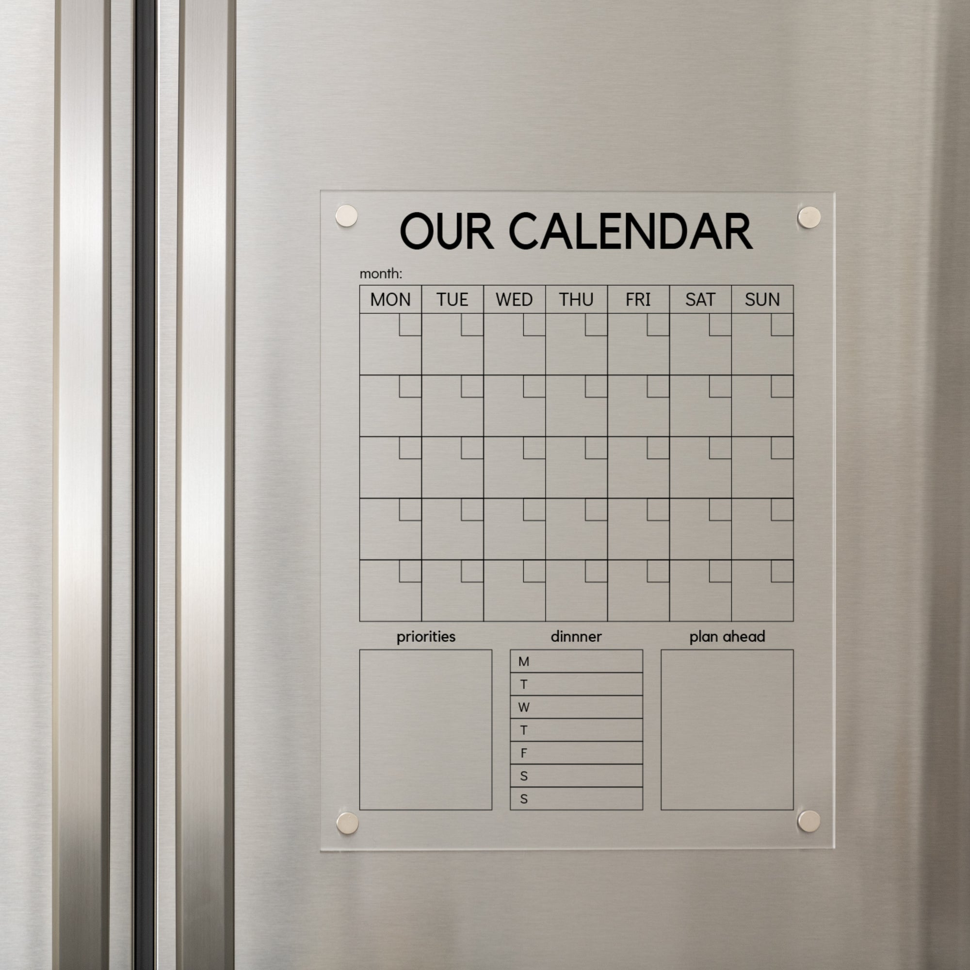Personalized Fridge Calendar | 500