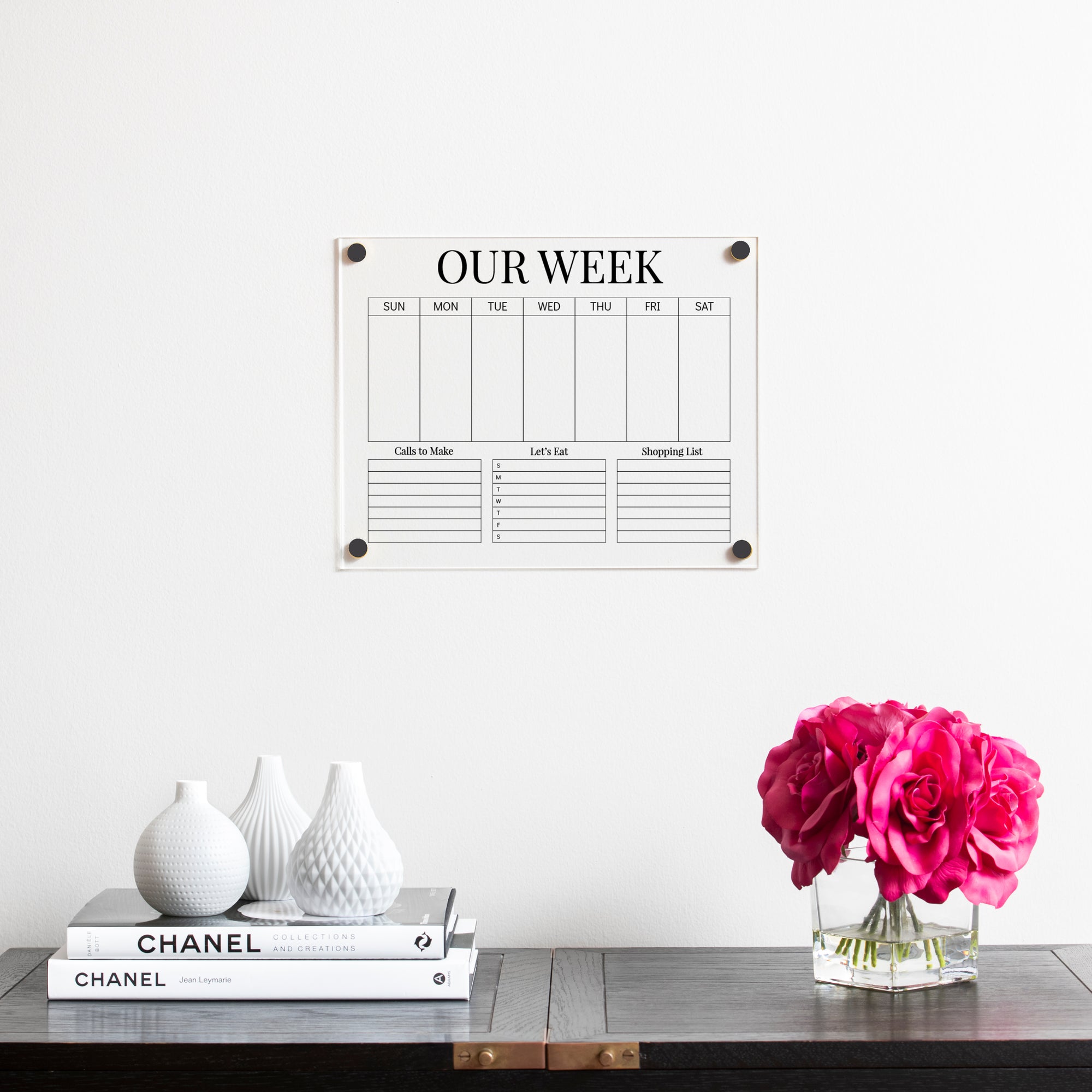 Modern Acrylic Calendar  Calen Love - Calen Love