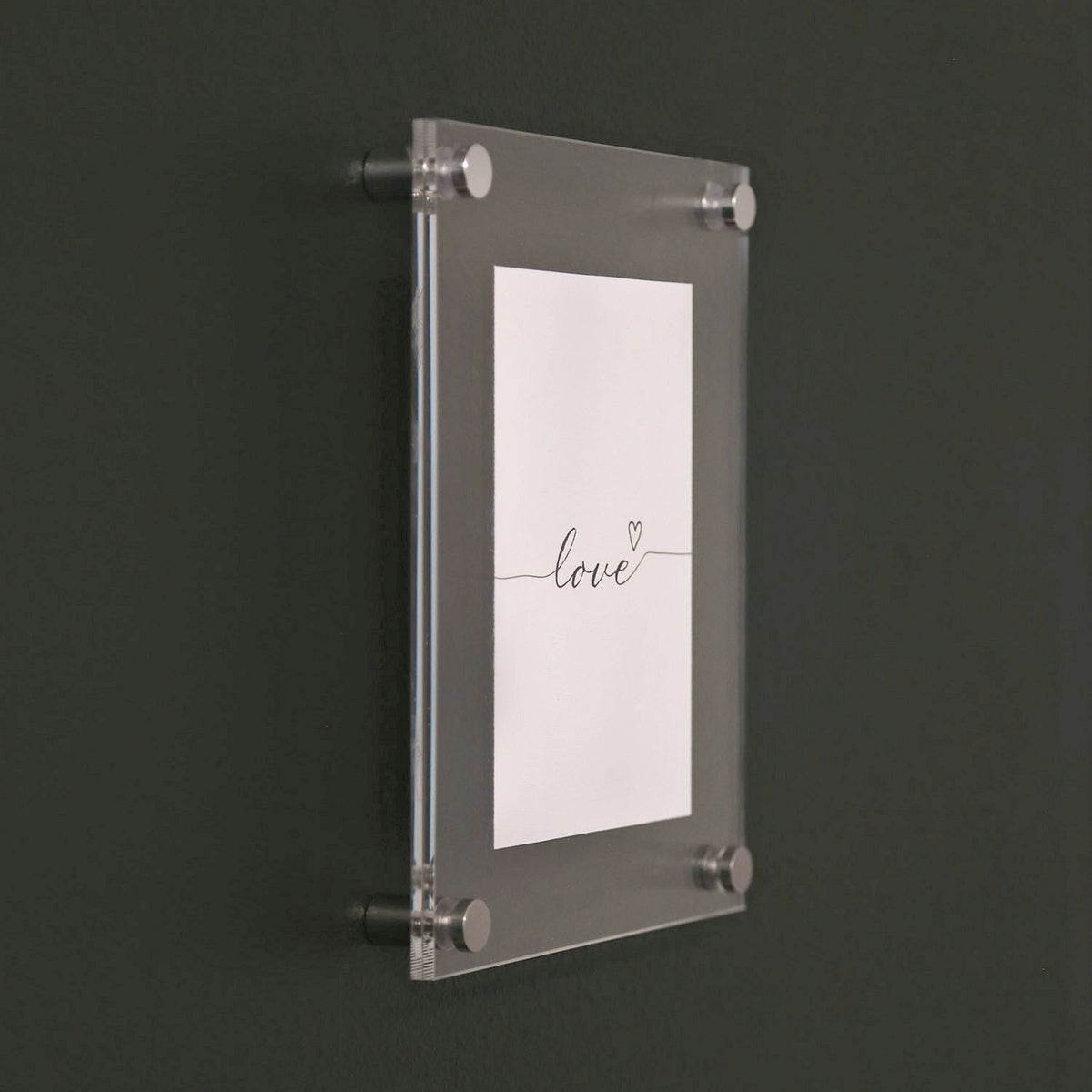 Acrylic Floating Frame