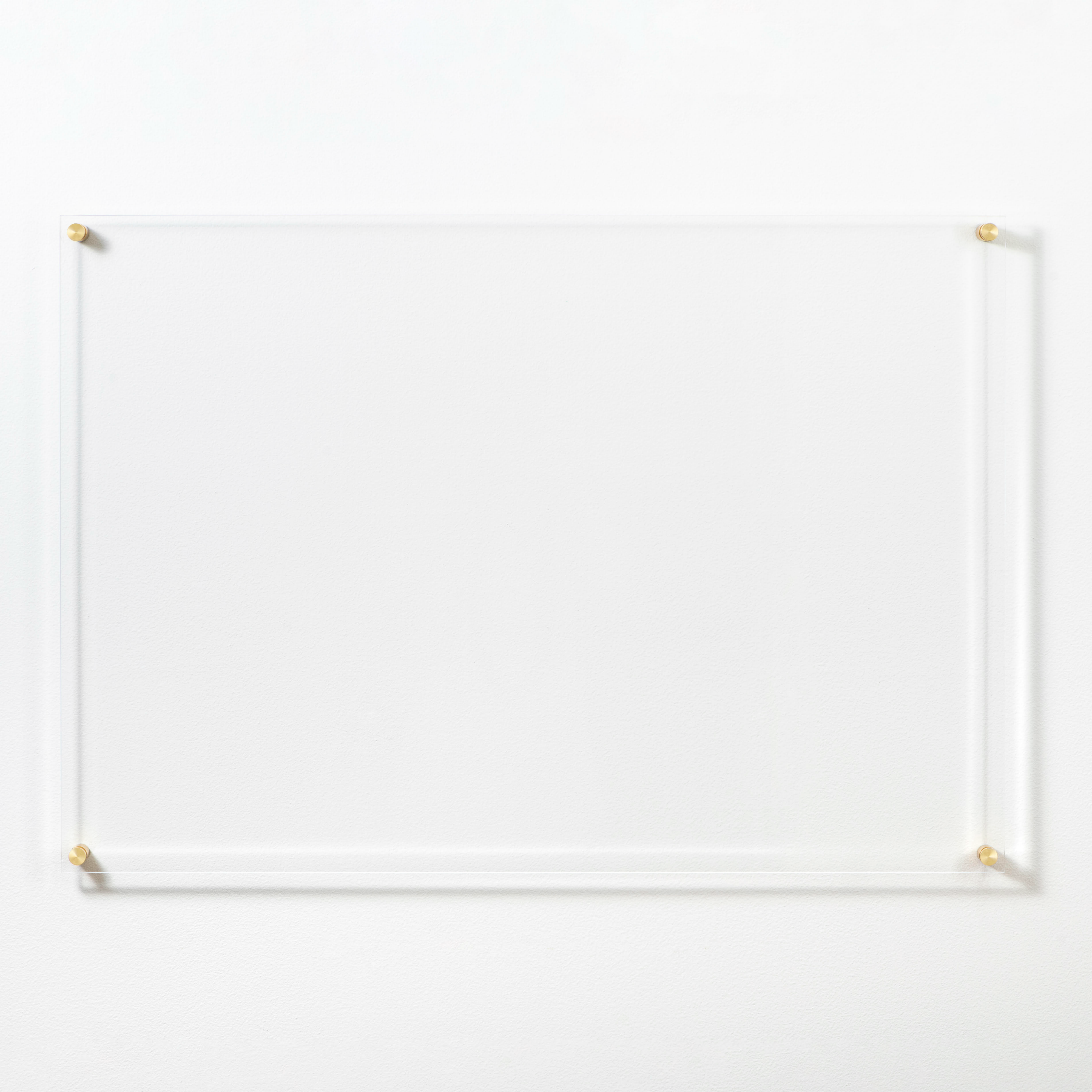 Modern, Acrylic Dry Erase Board