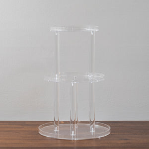 3 tiered acrylic perfume stand